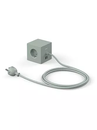 AVOLT | Regleta Square 1 F 1.8MT Verde Roble | 